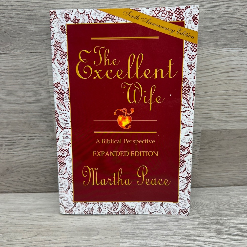 Focus Publishing The Excellent Wife Martha Peace Paperback Red Lace Expanded Ed